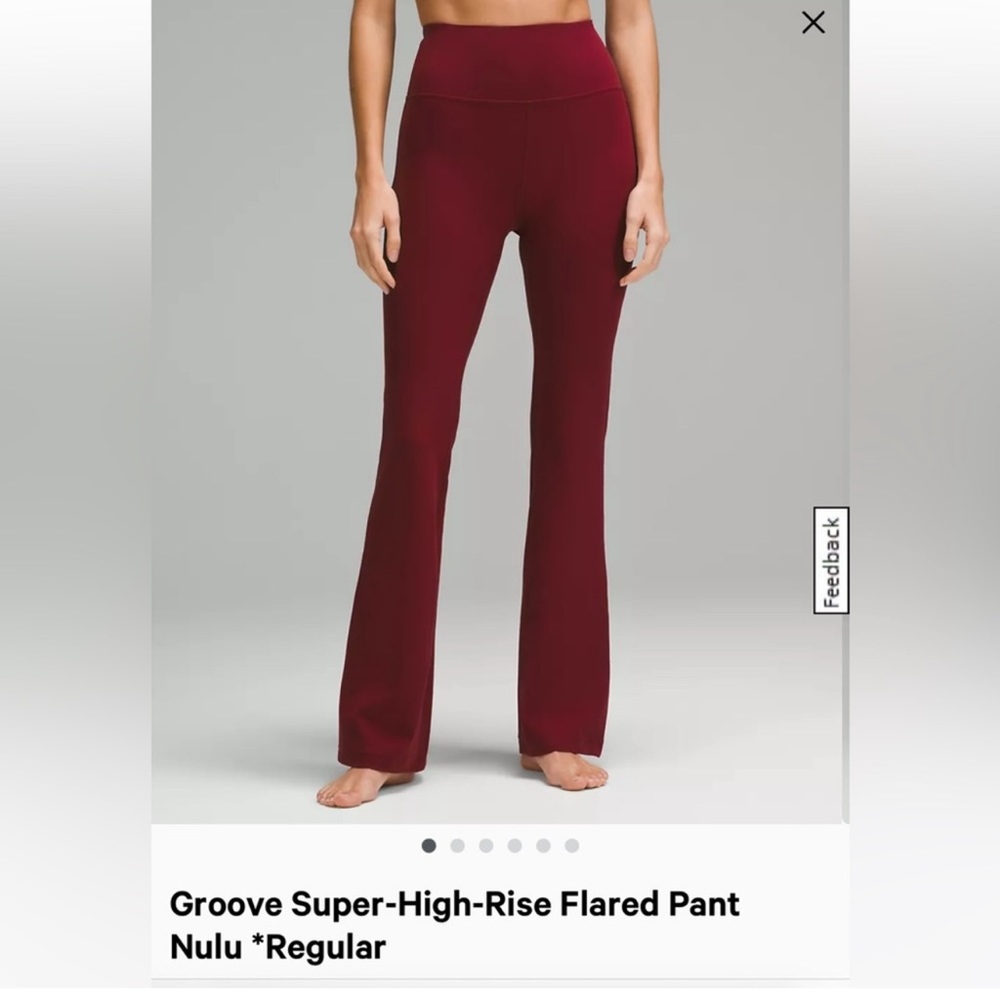 Maroon Flared - image 1